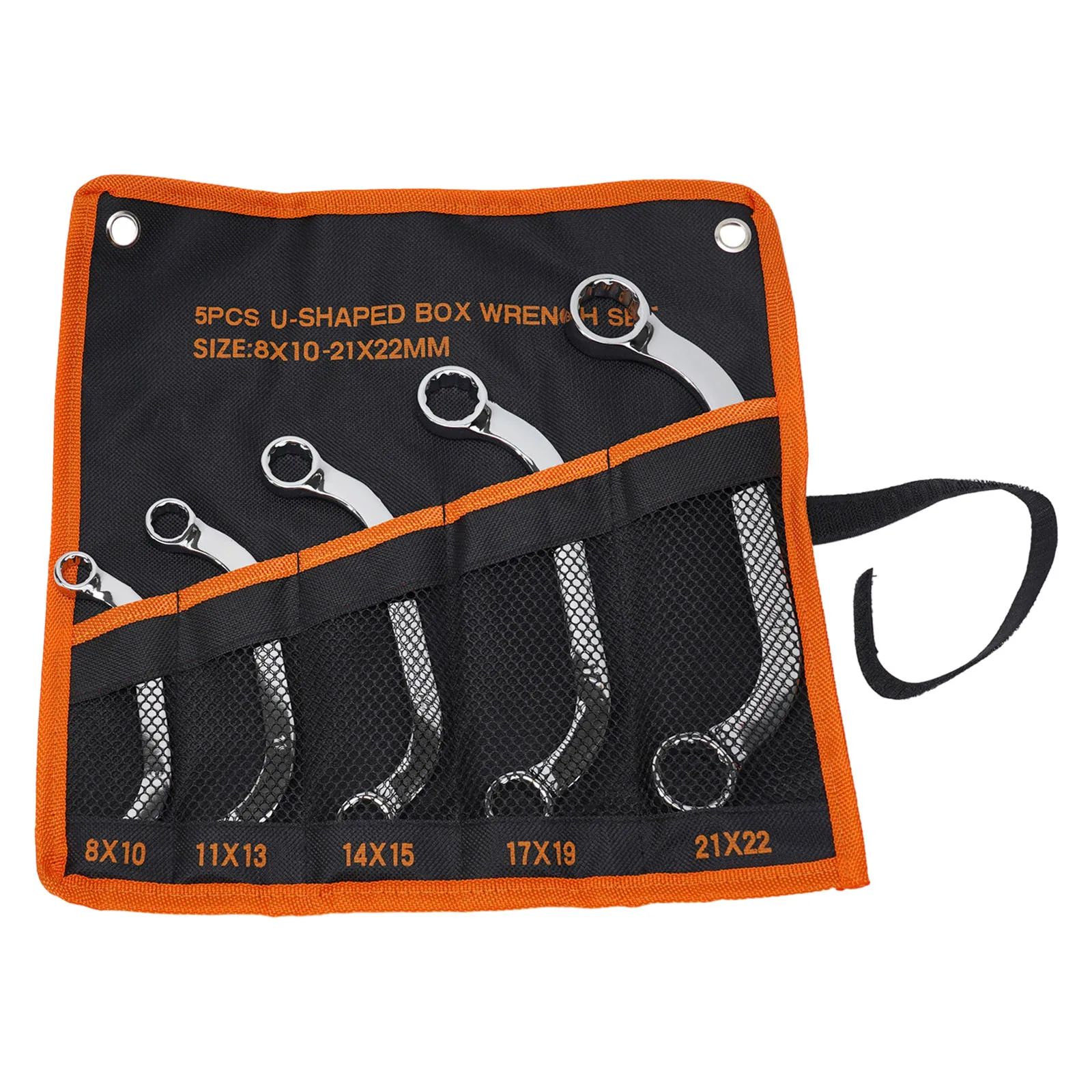 

Auto Repair Tool Set 5Pcs Torque Wrench Set Ratchet Combination Set Wrench Tool Set Offset Double Ring Spanner