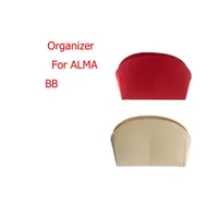 For Alma BB bag Insert Organizer Makeup Small Handbag Organize Inner Purse Portable Cosmetic bing Shell bag organizer Christmas 1