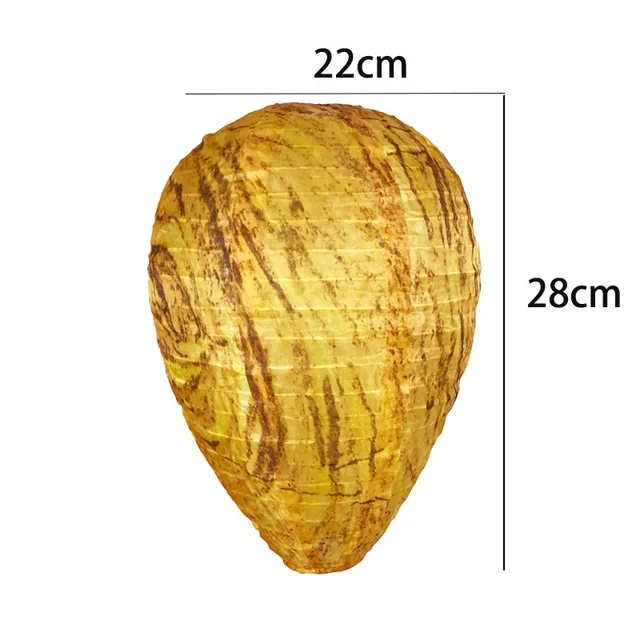 1Db Wasp Lámpás Fészek Csali Hamis Méhes Lógó Rovarriasztó Természetes Rovarcsapdák Kiegészítők - Image 6