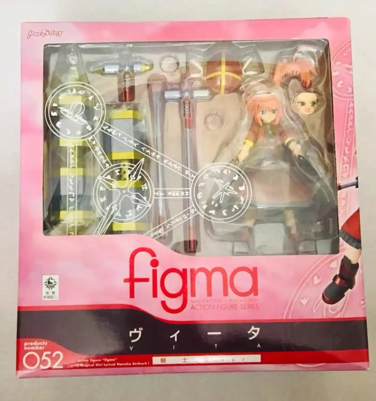 In Stock Original Max Factory Figma 052 Vita Magical Girl Lyrical