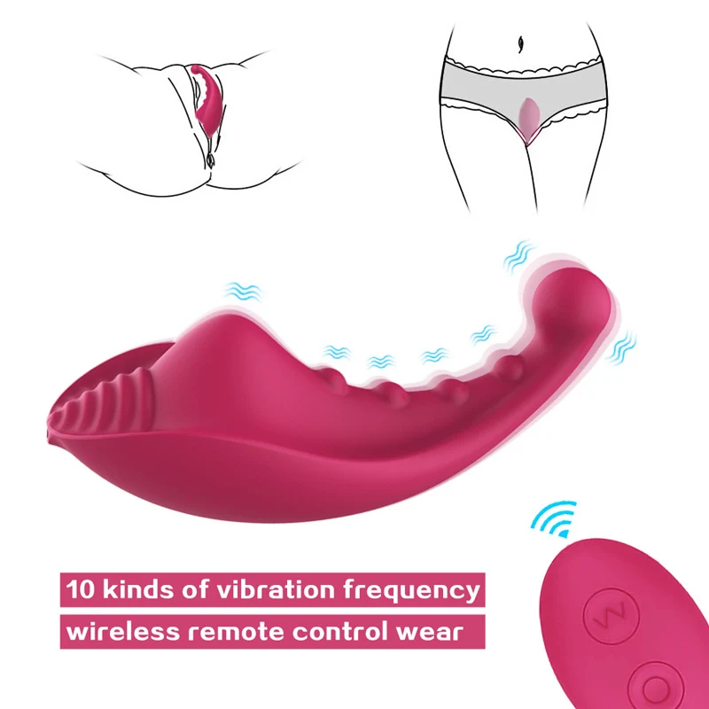 Wearable G-spot Clitoris Vibrator With Remote Control For Women_voghion.com