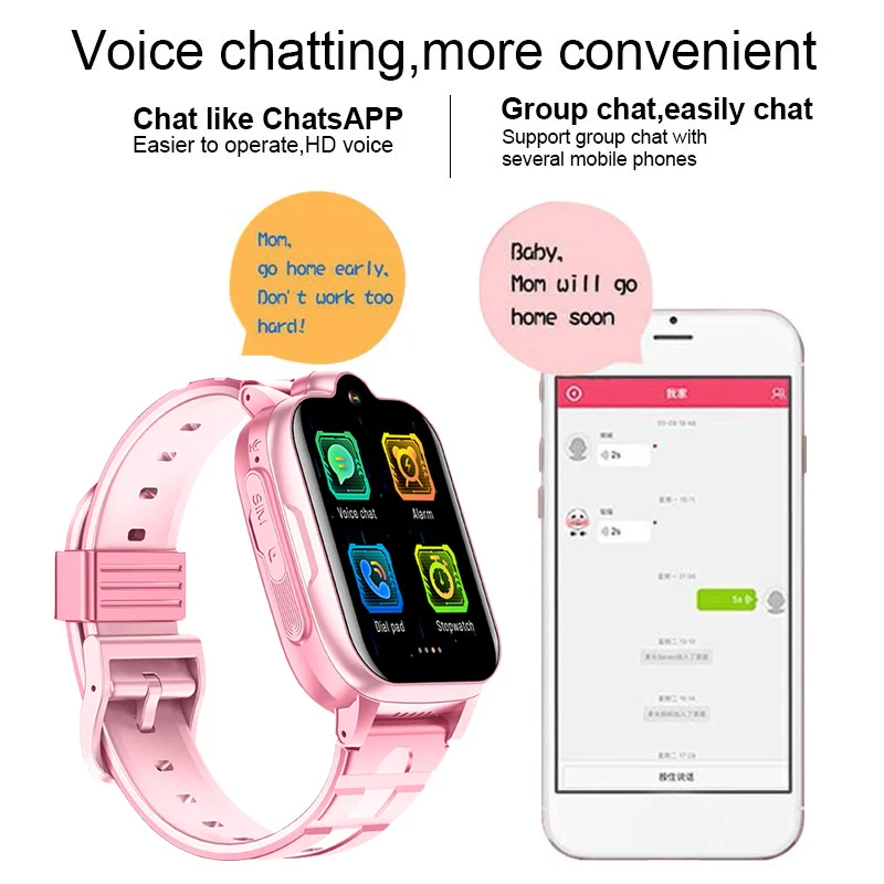 4G Ű Ʈ ġ  GPS SOS HD  Smartwatch ð SIM ī ġ   IP67  ð