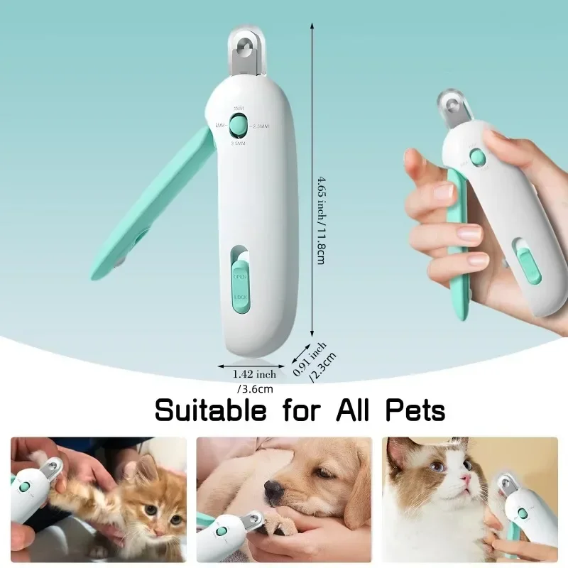 1 PC Cat Dog Nail Clipper Cutter Professional Pet Nail Clippers with Adjustable Hole Pet Claw Trimmer  Pet Products Grooming