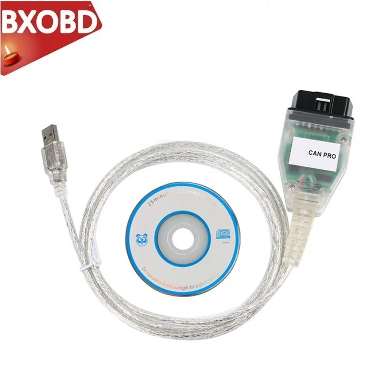 Диагностический кабель VCP Pro 10 шт./лот Vag Can 5.5.1 сканер Bus UDS K-line V5.5.1 FT245RL интерфейс |
