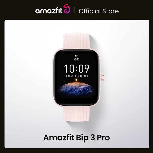 New Amazfit Bip 3 Pro Smartwatch Blood-oxygen Saturation Measurement 60  Sports Modes Smart Watch