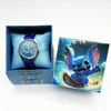 Cartoon Stitch  Box Watch Pointer Quartz Children Box Gift Watch Girls Kawaii Stitch Box Cute Girly Heart Watch Birthday Gift 3