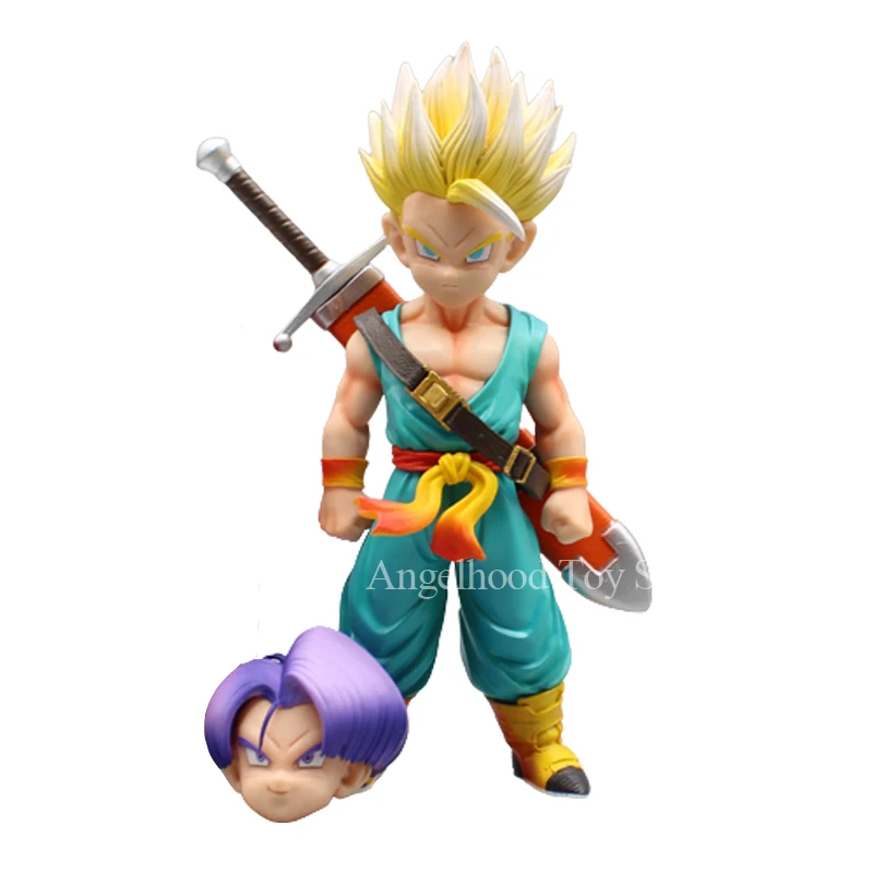 6Pcs Anime Dragon Ball Z Ação Filho Goku Vegeta Trunks Son Gohan Super  Saiyan Mini PVC Estatueta Colecionável Modelo Toy Kids Gift - AliExpress
