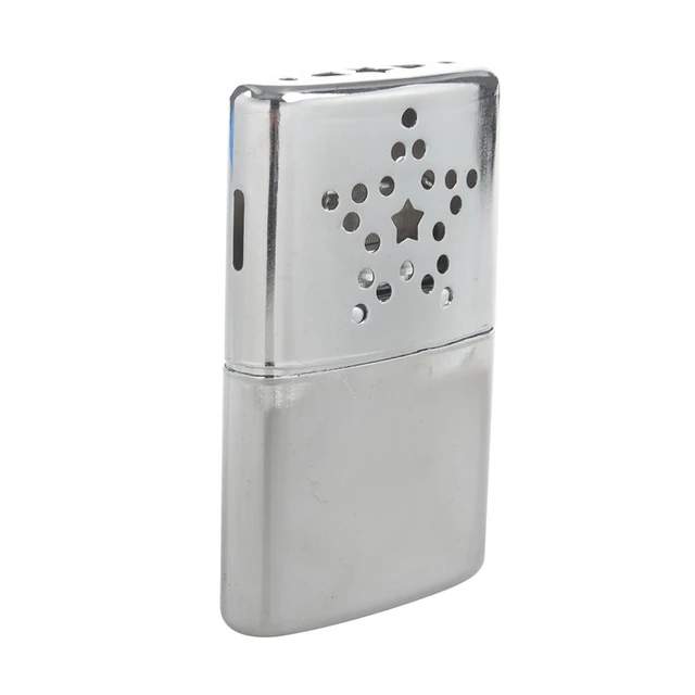 3X Hordozható Üzemanyag -Kézmelegítő Újrahasznosítható Platina Standard Zseb Praktikus Kézmelegítő - Image 5