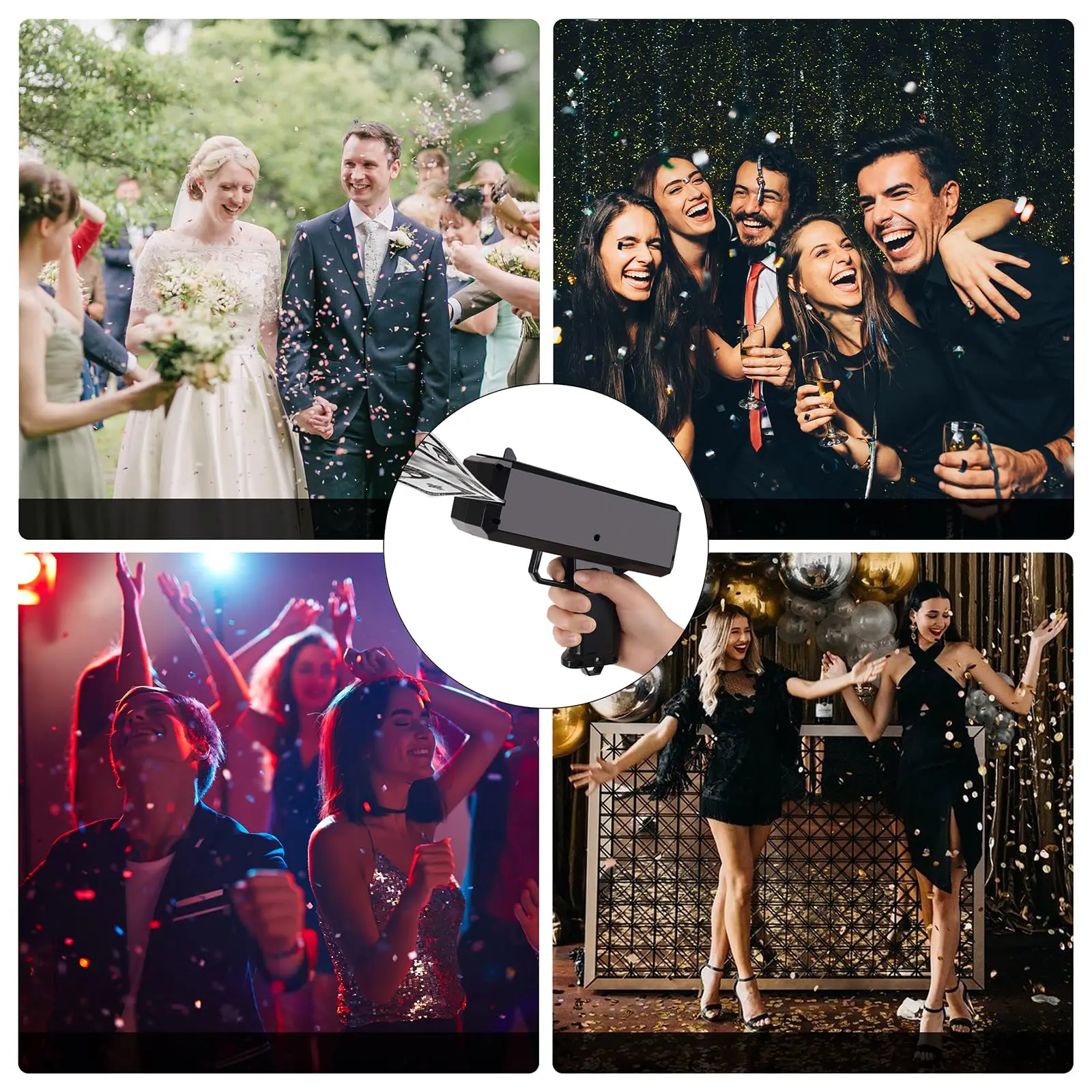 재미있는 장난감 총, 지폐, 건슬링어, 총놀이, 장난감 게임, 처녀 파티, 결혼식, 크리스마스 돈, 위조지폐 100개 가져오세요