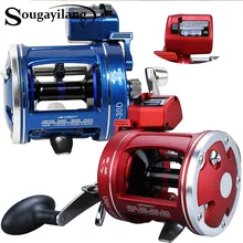 

Sougayilang High Strong Trolling Fishing Reel 3.8:1 Gear Ratio Saltwater Sea BaitCasting Reel Trolling Reel Max Drag 28kg Pesca