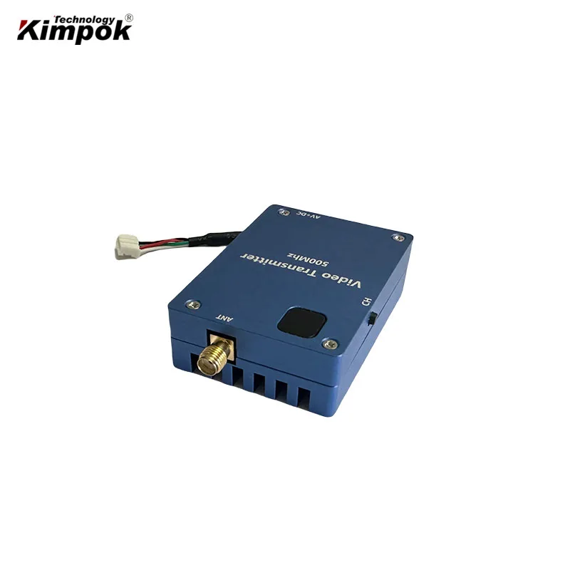 Kimpok 500Mhz FPV Video Transmitter 2W Wireless Video Transmission Drone Image Sender Long Range fpv transmitter receiver fpv accessories