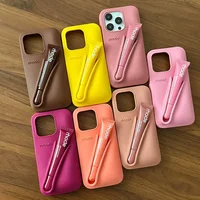 Trend Lemontini Портативный силиконовый чехол для телефона с блеском для губ для iPhone 17, Air 15, 16, 14, 13, 12, Pro Max Plus, держатель для губной помады, мягкий чехол — изображение 4