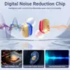 Hearing aid for the elderly, rechargeable, invisible, adjustable volume and noise reduction (four colors optional) 3