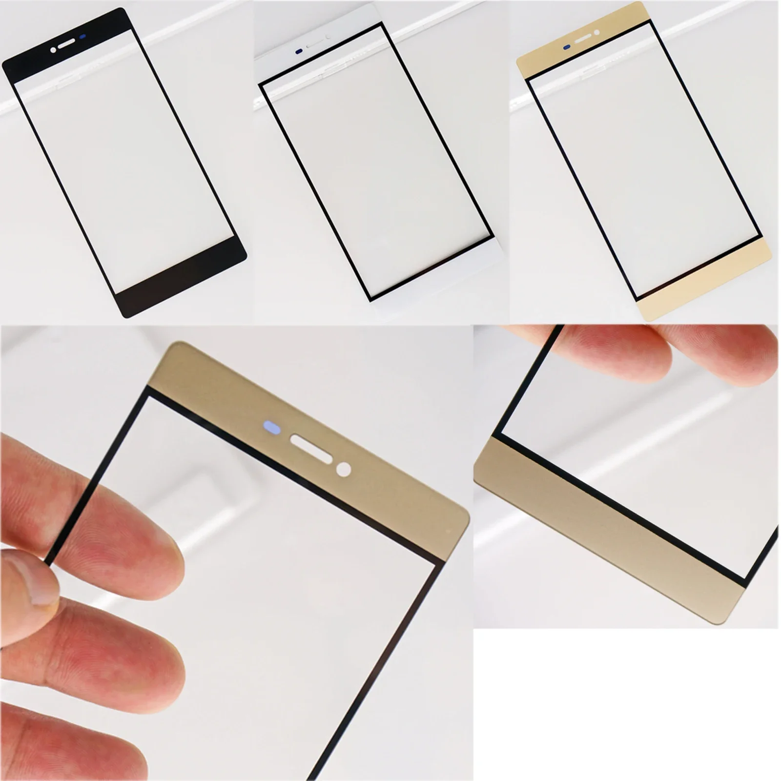 100% A + новый внешний фронтальный экран стеклянный объектив для Huawei P8 GRA-L09 TL10/CL10/CL00/UL10/UL00 + инструменты и OCA