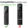 New Luminous Silicone TV Remote Protective Case For Amazon Fire TV 2022 Alexa Voice Remote Pro Glowing In The Dark 2