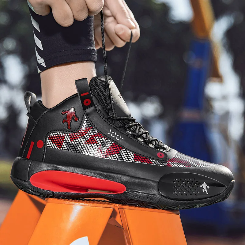 Basketball Shoes Men High Top Support Breathable Jogging Sport Walking Shoes Training Zapatillas Hombre Spring 2022 Sneakers Men