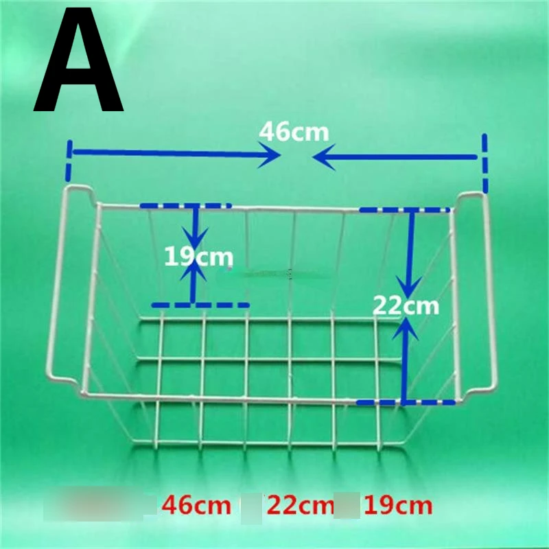 1PC chest freezer hanging storage basket for refrigerator freezer food  basket vegetable basket hanging basket replacement parts