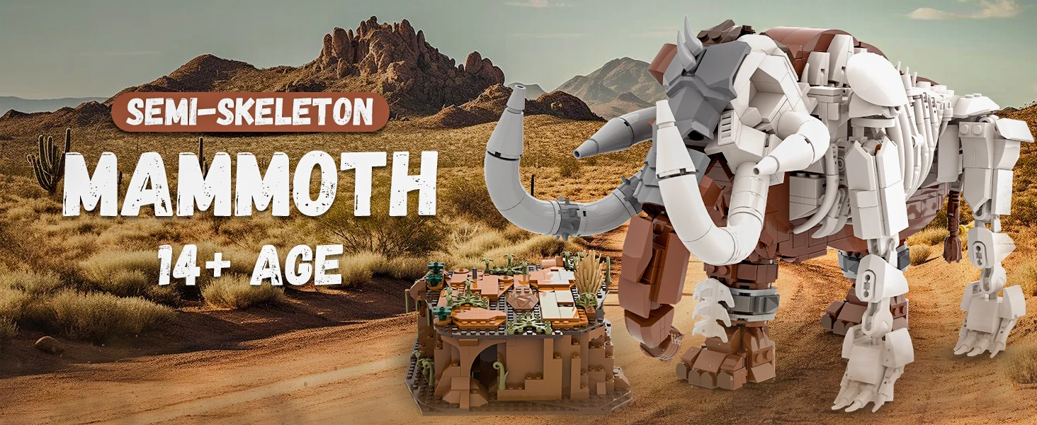 Lego Mammoth Building Set