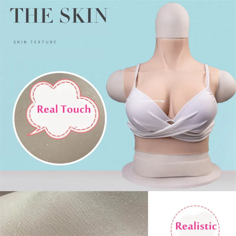 Fake Simulated Breast Silicone Huge Boobs A/B/C/D/E/G/H Cup Crossdress for  Men Beginner Transgender Drag Queen Shemale Cosplay