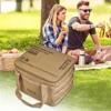 25L Camping Storage Bag Waterproof Travel Tableware Handbag Multifunctional Gas Stove Canister Carry Bag for Outdoor Picnic Tool 4