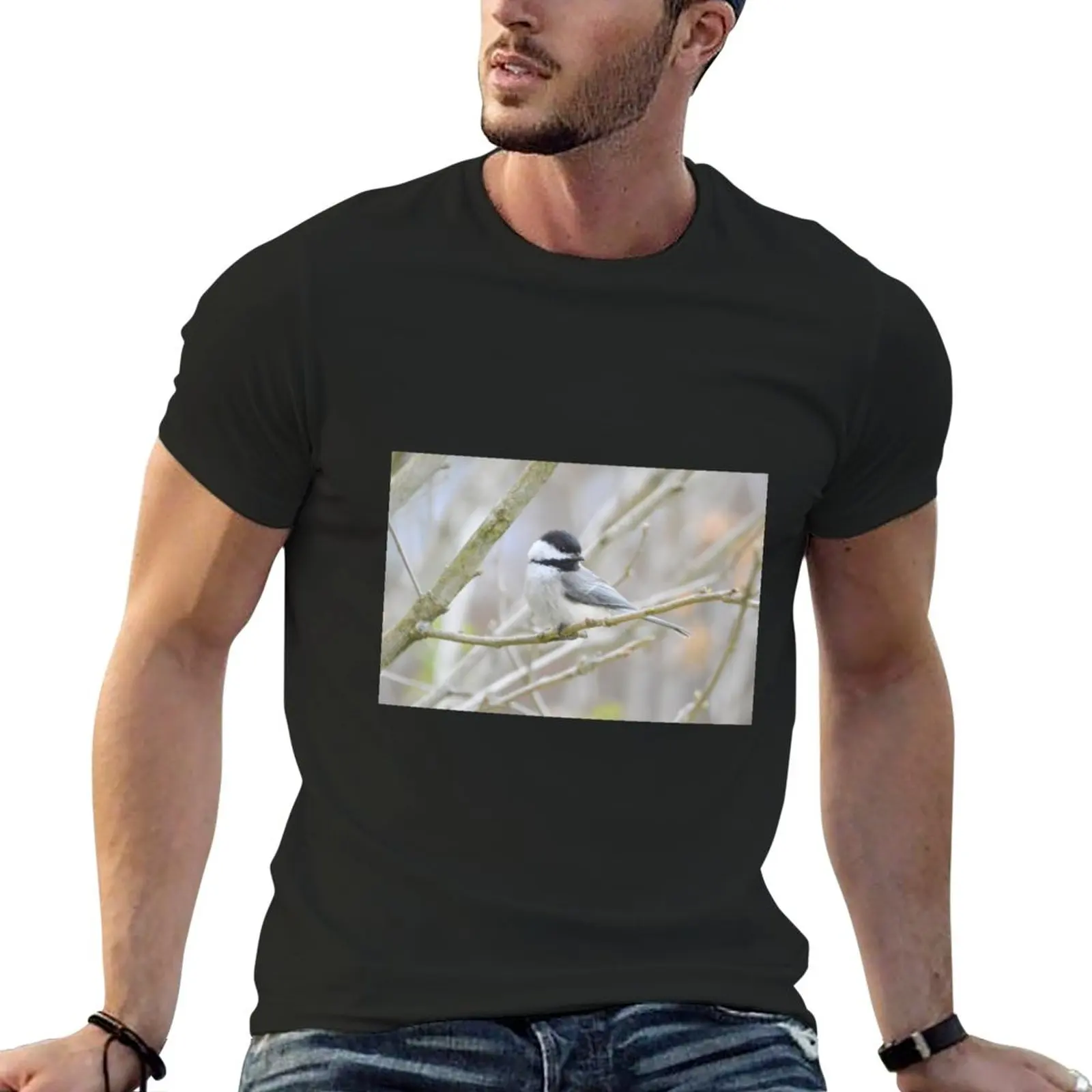 

Chickadee-dee-dee T-Shirt blanks oversized plus sizes mens plain t shirts
