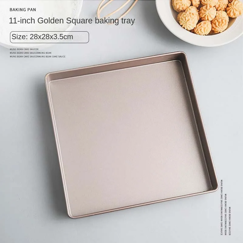 

28 см квадратная сковорода для выпечки прочная форма для торта на хлеб 11 дюймов квадратная быстрая универсальная духовка для выпечки «сделай сам» кухонный поднос