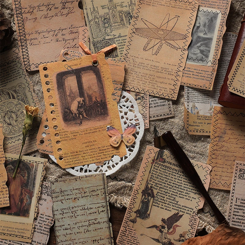 Vintage Literature Scrapbook Paper 4