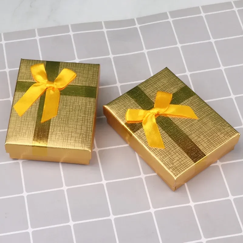 Velvet Metal Necklace Holder and Cardboard Jewelry Gift Box with Butterfly Bow – Sponge... - SKU VMNH1054 - UGI Packaging