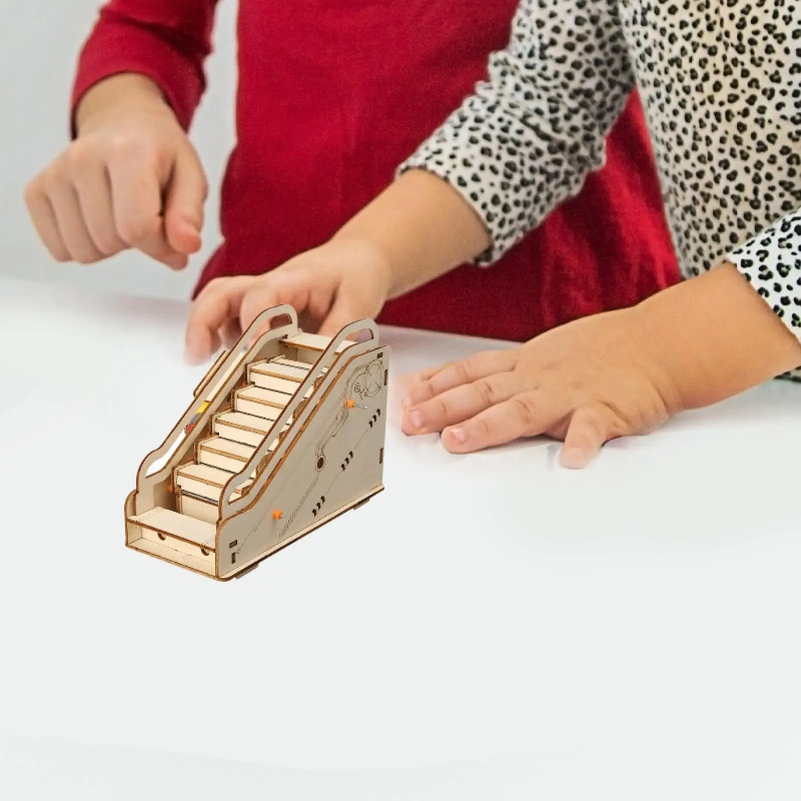 DIY Science Project Model Mini Escalator Model Stem Project for Boys Girls