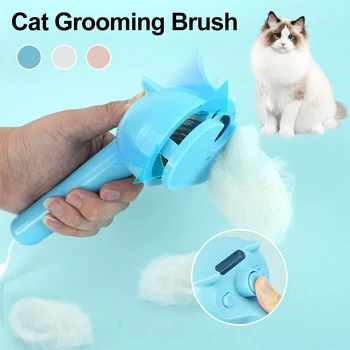 Self-cleaning Pet Hair Remove Comb Multi-Function Electric Spray Steam Brush For Cats Grooming Brushes Dog Combs Pet Supplies 1
