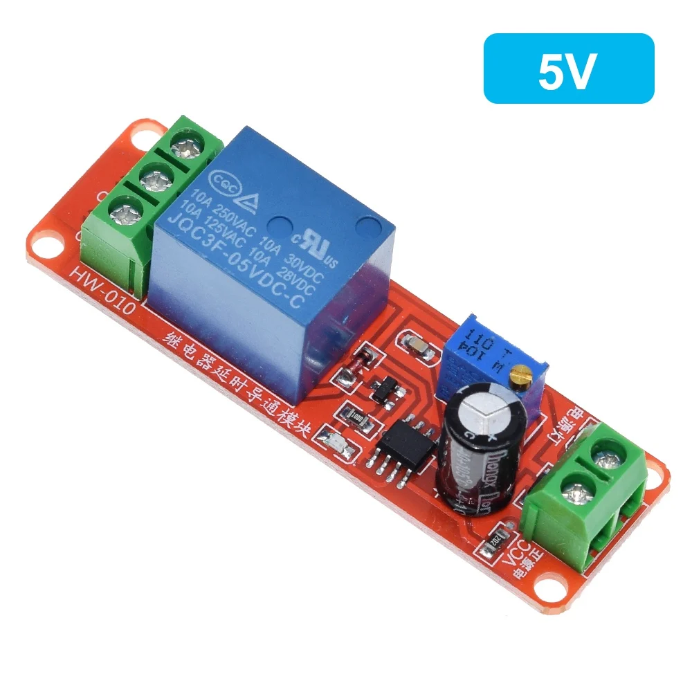 NE555 Interruttore timer Modulo regolabile Modulo relè NE555 Interruttore timer Modulo regolabile Modulo relè