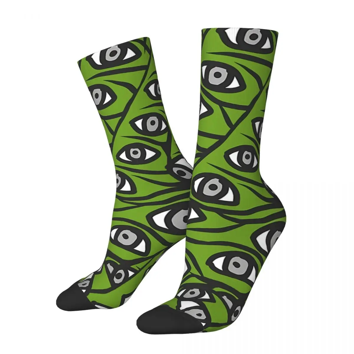 Calzini Da Uomo Felici Freddy Eyelbs Avocado Vintage Harajuku Alien Hip Hop Casual Crew Crazy Sock Gift Pattern Stampato