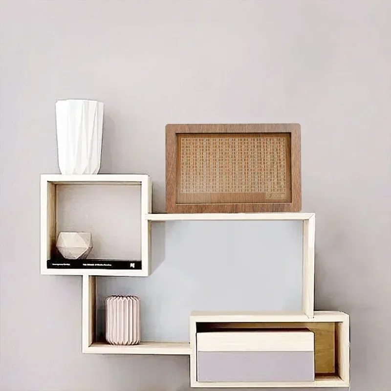 Houten spaarpot met spaardoel en genummerde vakjes_voghion.com