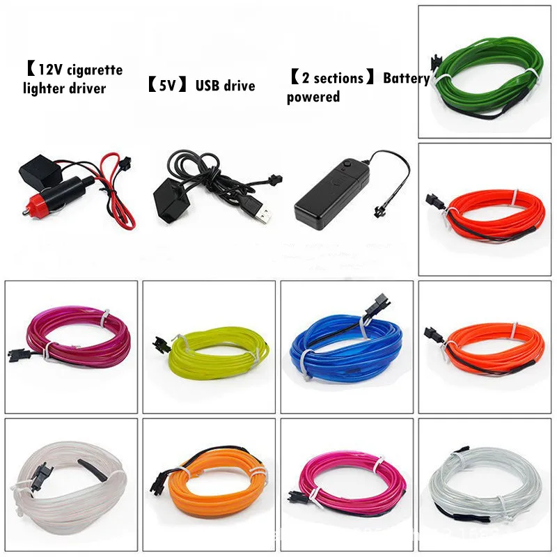 PU Light Guide Strip Shoelaces Suitable For Shoes, Hats, Pet Collars, Car Light Guide Belts Shoestrings Wholesale Dropshipping