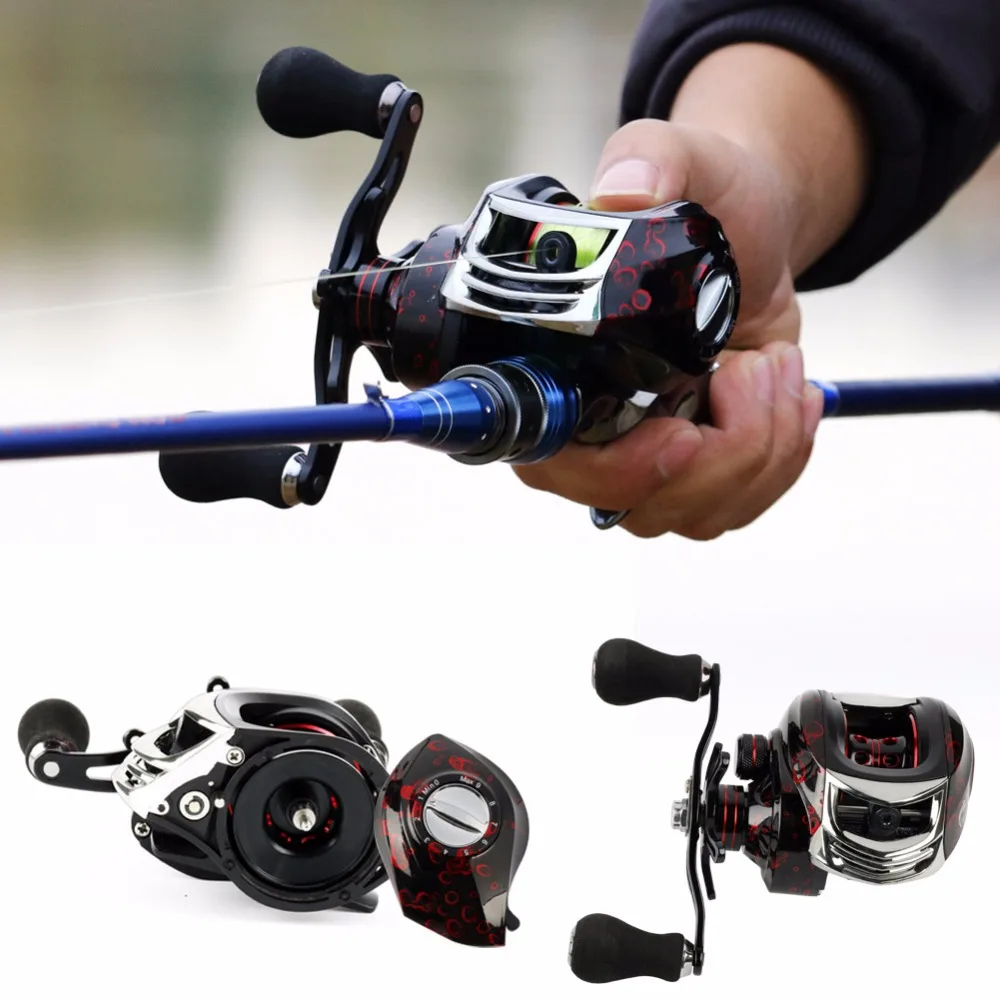 Sougayilang ペイトキャスティングリール 左 左ハンドル 魚釣り Sougayilang ペイトキャスティングリール 左 左ハンドル 魚釣り