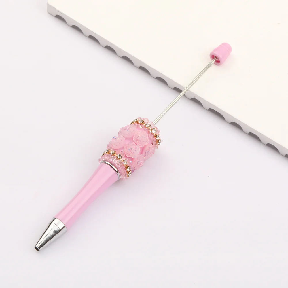 Cordial Design 20Pcs 20*147MM Jewelry Findings & Components/Beadable Pen Findings/Cute Plastic Pens/DIY Beaded Pen Accessories - cordial