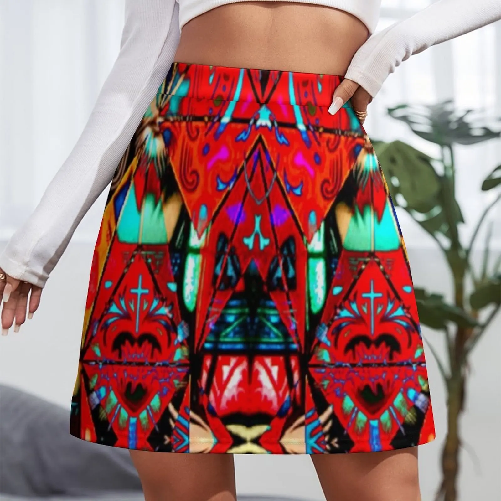 WEAR IS ART #94 Mini Skirt Short skirts clothes for woman women clothes Women's dress