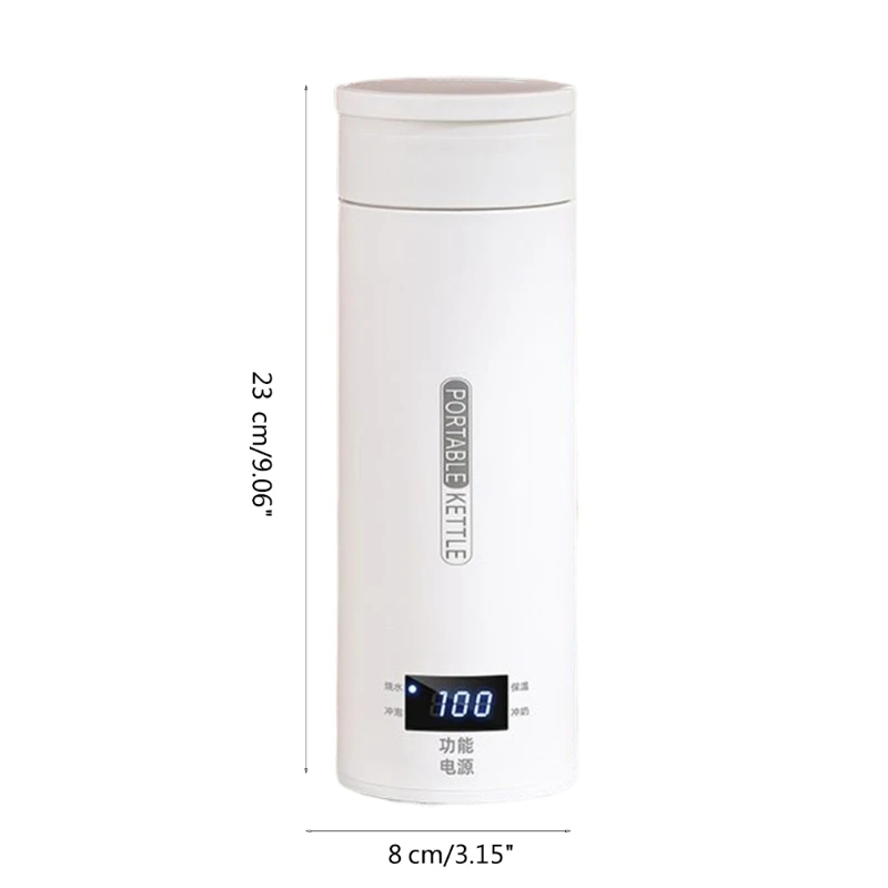 Travel Kettle Portable Small Electric Kettle Stainless Steel Coffee Kettle Hot-Water Ketlle Business Trip Hotel Dropshipping 6