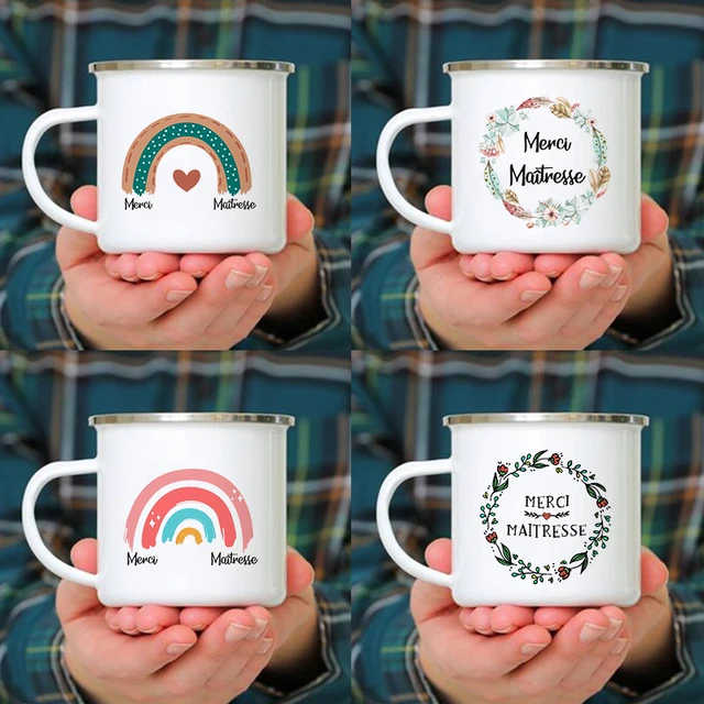 Personalised Rainbow Mug Kids Mugs Christmas / New Year