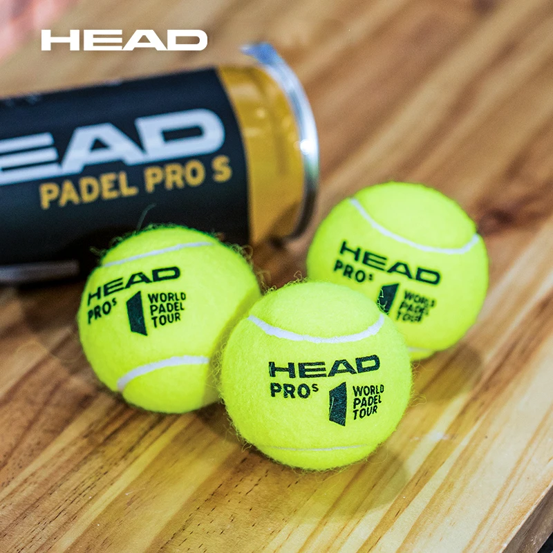 Tennis Balls HEAD PADEL PRO S for Tennis Match and Training tennis balls