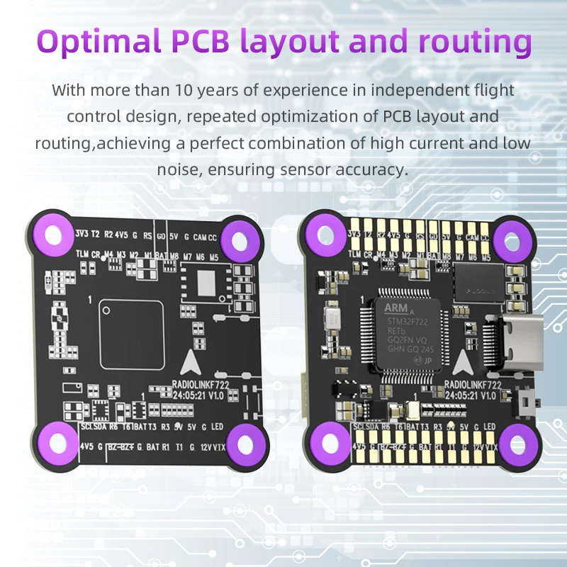 Radiolink F722 Betaflight INAV Flight Controller Channels OSD F7