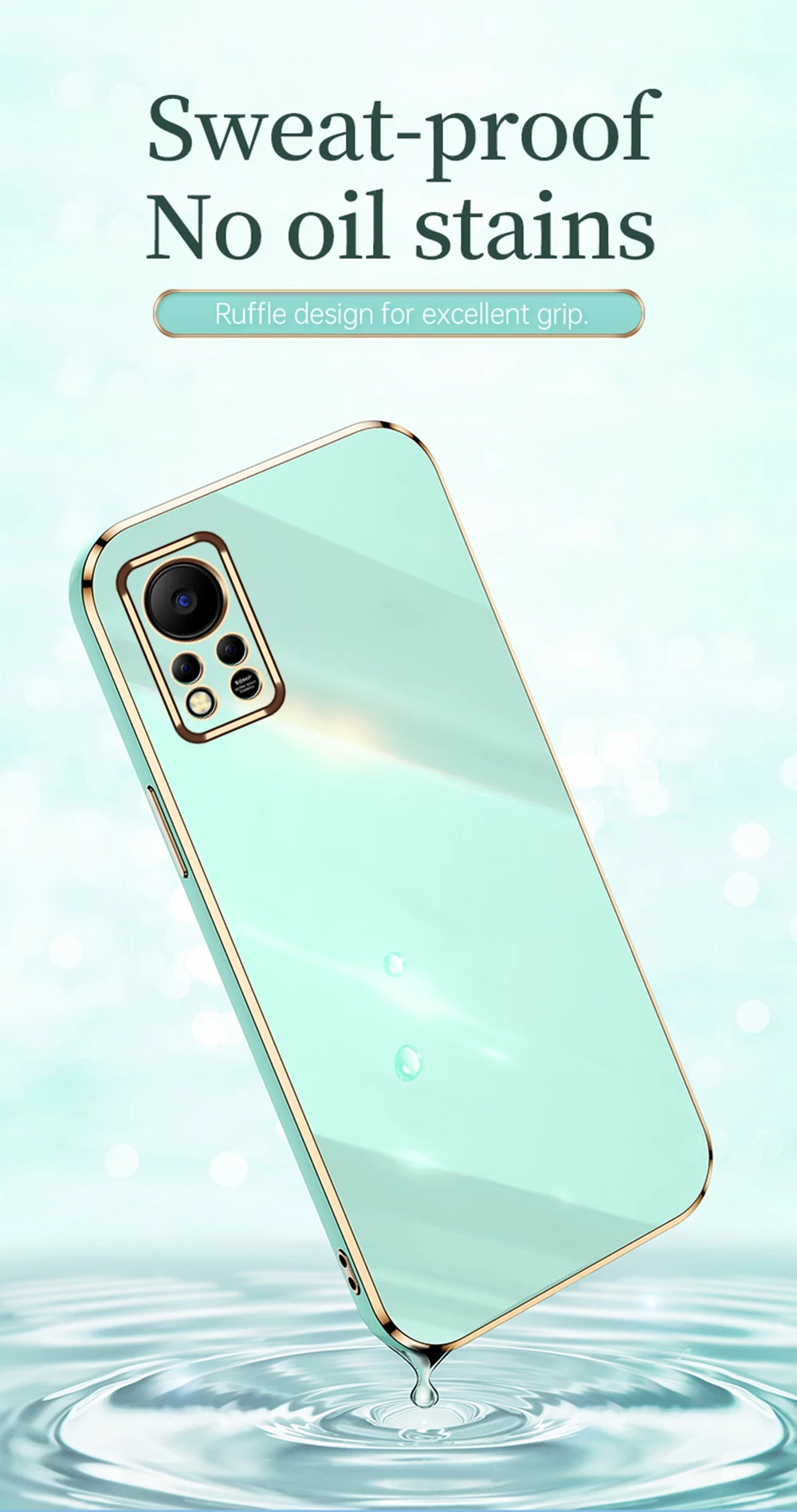 Custodia con texture placcata per Infinix Hot 11s NFC cover case per Infinix Hot 11 2021 10 Play Zero X NEO Phone Case Coque Cap_voghion.com