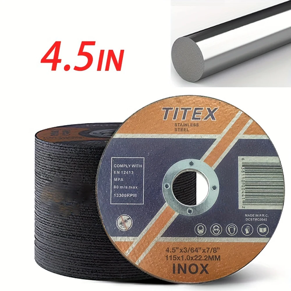 4-1/2 inch 115mm Metal Cutting Disc Resin Grinding Wheel Disc For Stainless Steel Iron Angle Grinder Cutting Circular Saw Blade