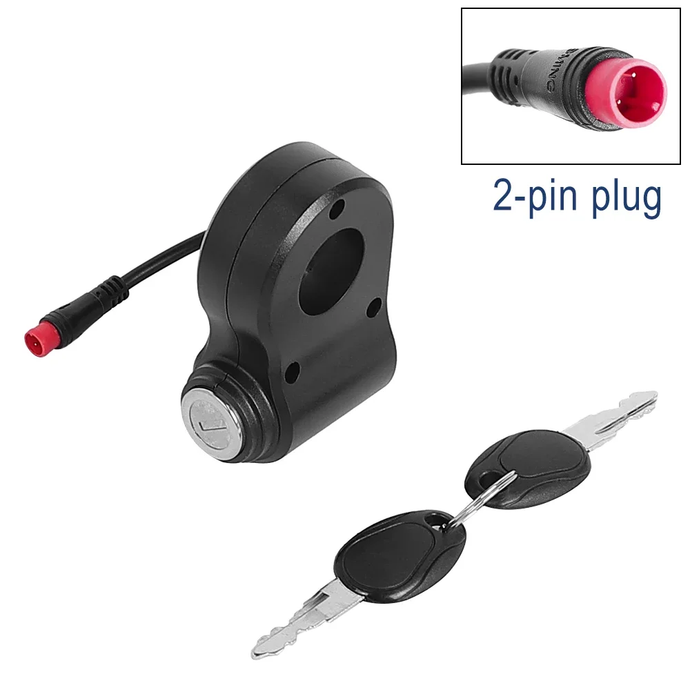 Für Kukirin G2 Pro / G2 Max Elektroroller-Zündschloss – Power-Tastensperre mit Schlüsseln, Starterschalter-Teile – Detail 7