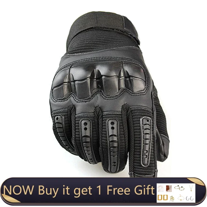 

Tactical Gloves Protection Touch Screen Full Finger Sports For Hiking Cycling Military Men's Hard Knuckle