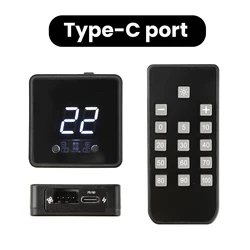 Digital Display Remote Control 4 - Pin Fan PWM Speed Controller (Type - C)