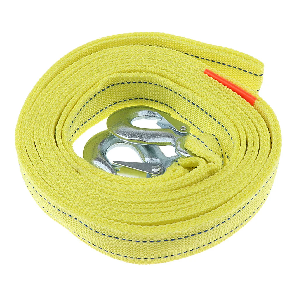 5 Tons Tow Rope 5M Breakdown Assistance Tow Aid Tow Belt Tow Rope