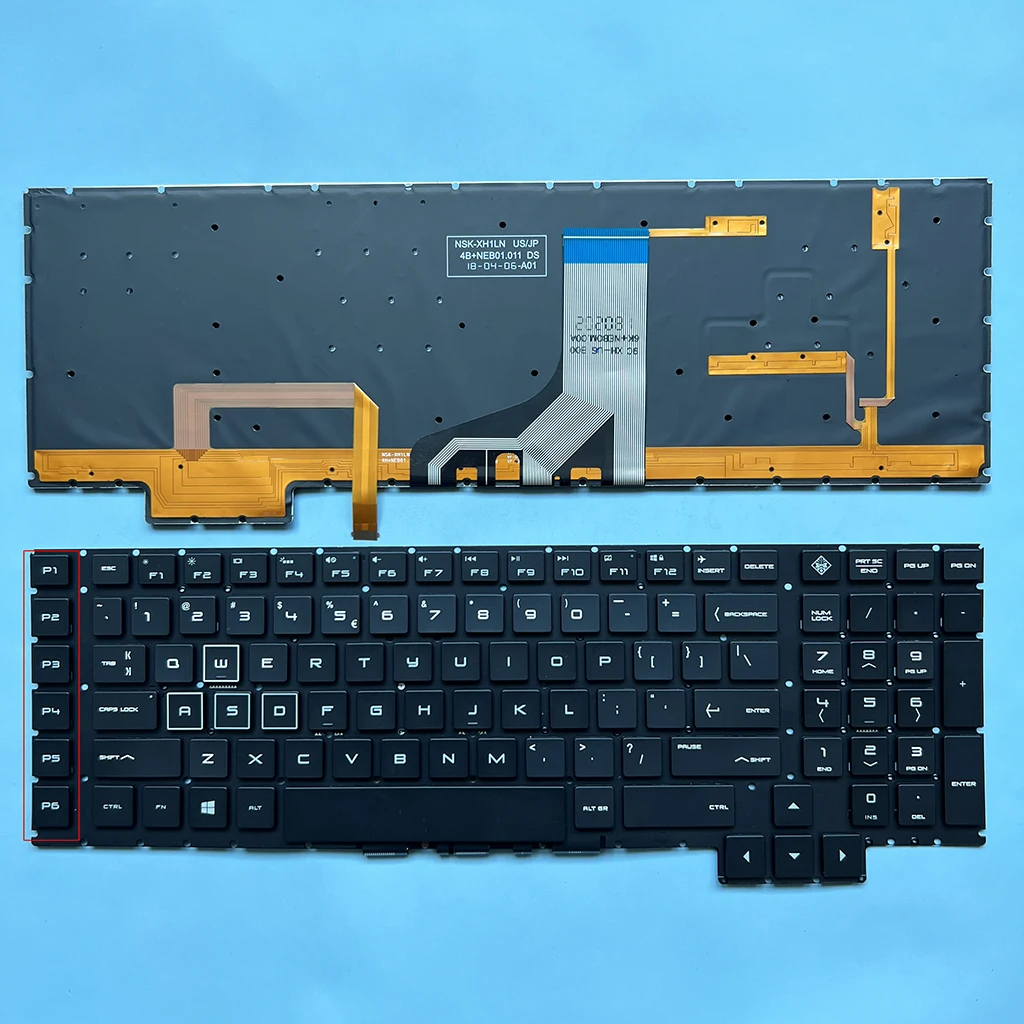 Tastiera Retroilluminata Rgb Usa 17-An Per Hp Omen 17-An000 Muslimexmuslimate 17-An025Nm 17-An026Nm/An027Nm/104Ur/031Tx