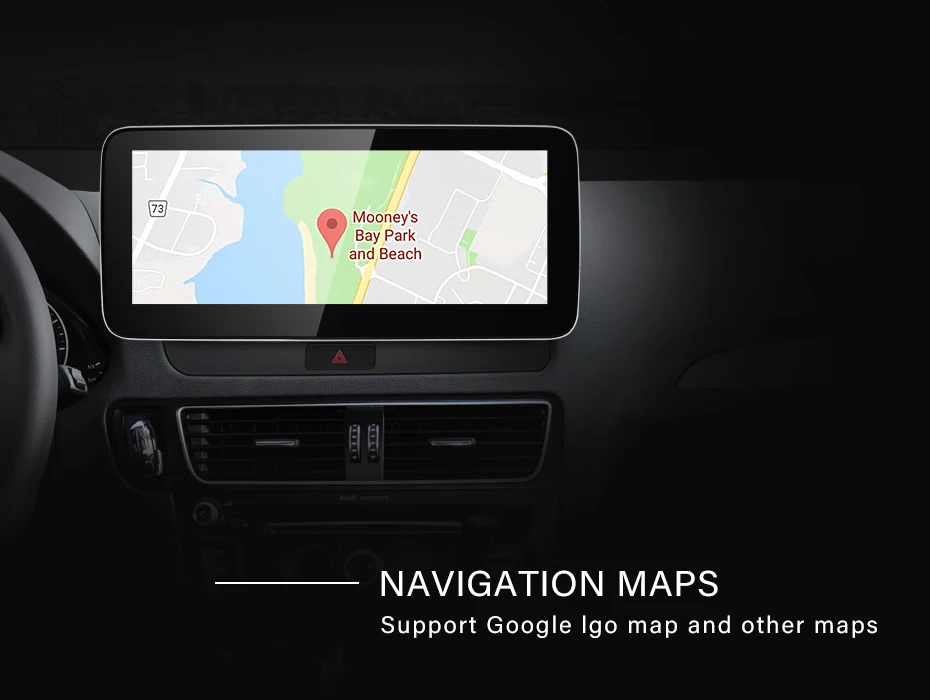Snapdragon665 8G 128G Android13 Wireless Carplay AUTO For AUDI 09-16 Q5 Car Vide