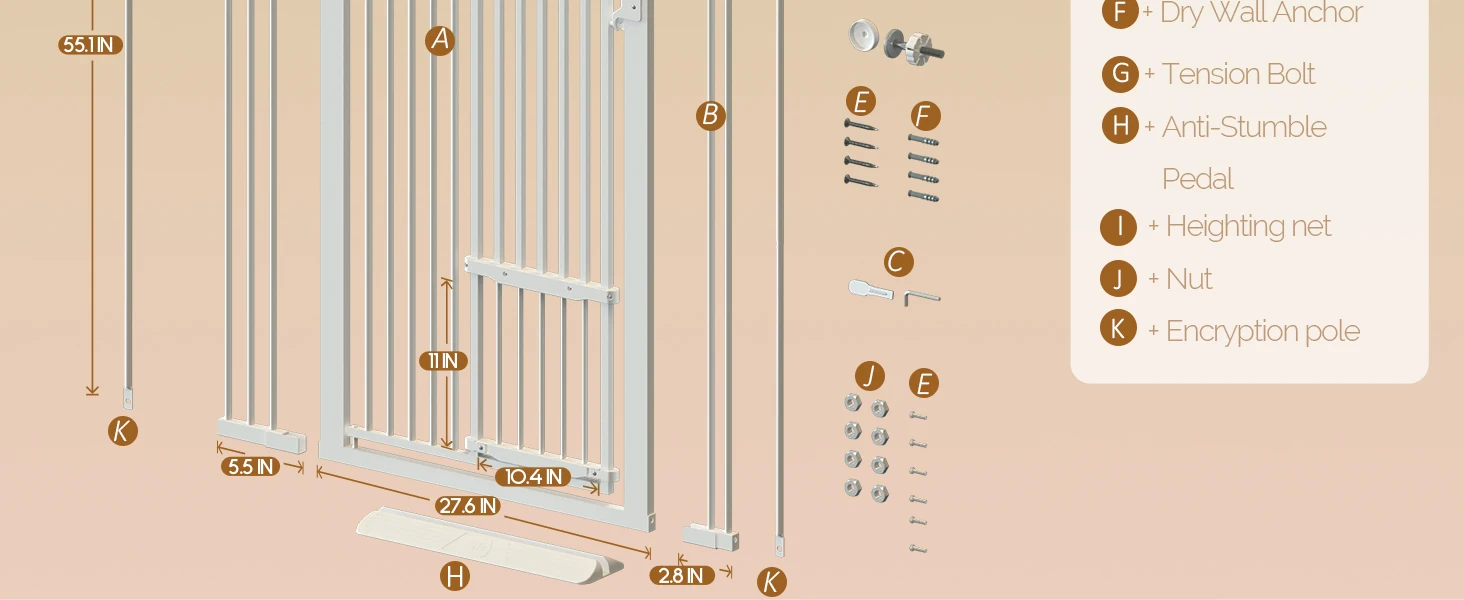 extra tall baby gate